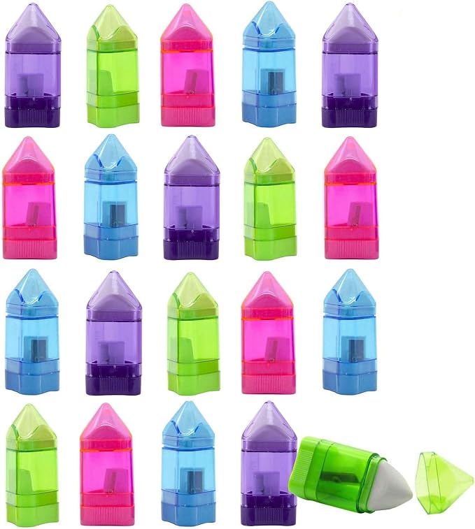 20 PCS Manual Pencil Sharpener by Alpurple