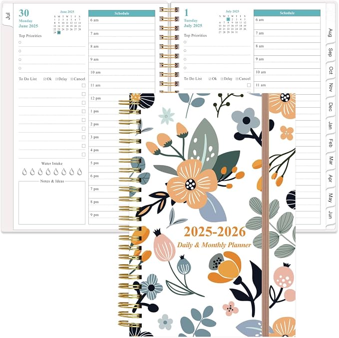 2026 Daily & Monthly Planner by Heveboik