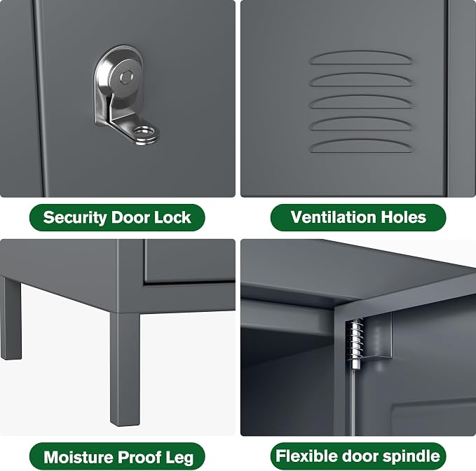 SUPEER Metal Lockers for Employees - Image 5