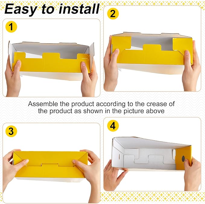 Thenshop 24 Pcs Cardboard Magazine File Holder Organizer, Desk File Organizer - Image 3