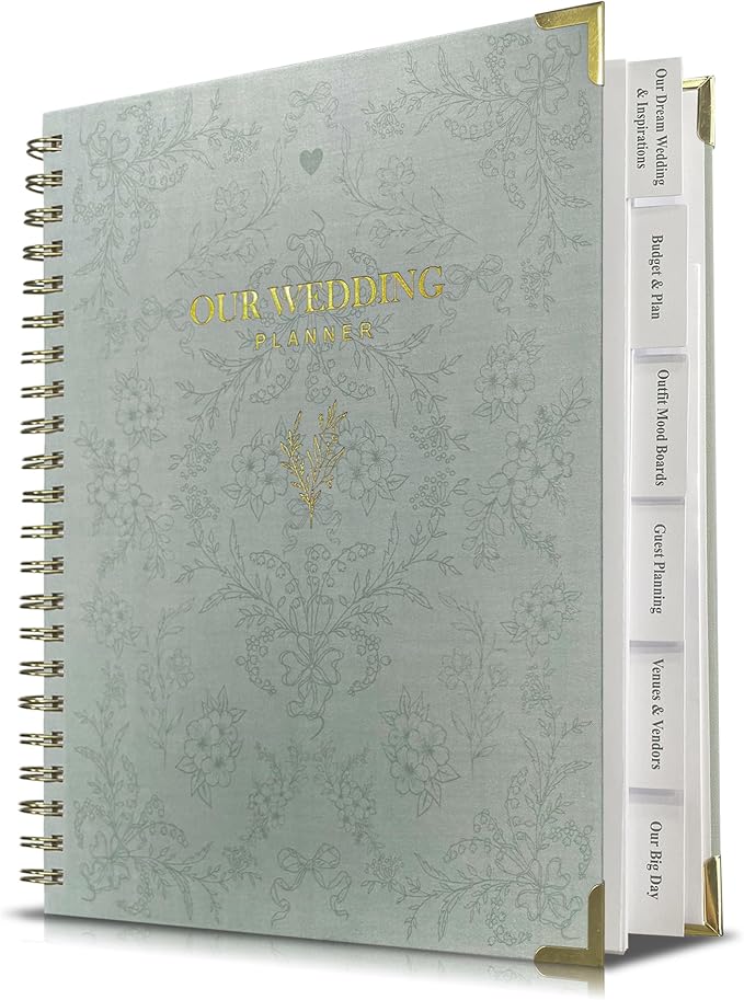 Bride Squad Wedding Planner Book and Organizer | Bridal Wedding Planner Book by PartyGiftsbeyond