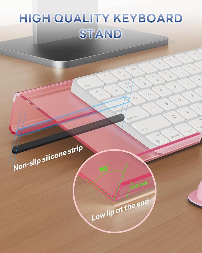 Laborio Computer Keyboard Wrist Rest Stand - Image 4