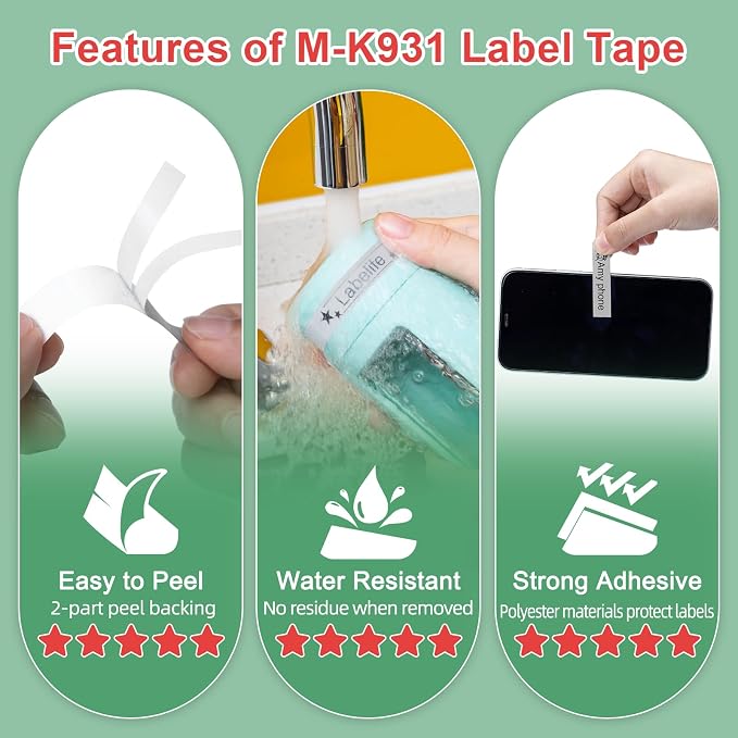 Labelife M-931 Label Tape Replace - Image 4
