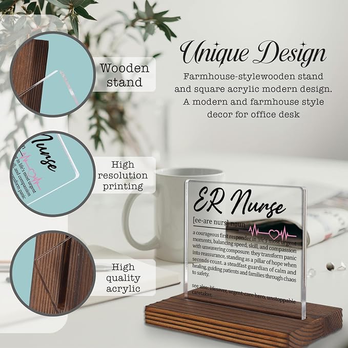 Emergency Nurse Gifts, Thank You Appreciation Gifts - Image 3