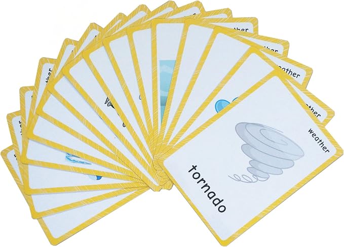 22 Weather Flash Cards - Image 3