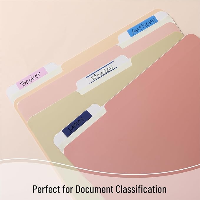 Mr. Pen- Colorful Index Tabs, 500 Pcs, 21 Sets - Sticky Page Markers for Binders, Books & Notebooks-DeskLoop Office
