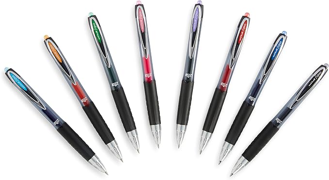 uniball 207 Retractable Gel Pens, Micro Point - Image 7