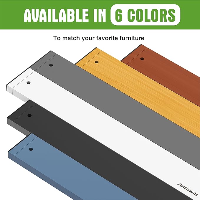 ANTOWIN Bamboo Drawer Dividers, Expandable Drawer Separators Splitter,17-22 inches Long Adjustable Spring-loaded Organizer for Large Utensil, Clothes, Tools Drawers (Blue)-DeskLoop Office