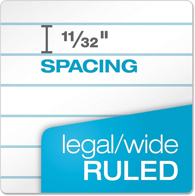 Tops 7573 Perforated Everyday Writing Legal Pad, 8.5 x 14 Inch - Image 2