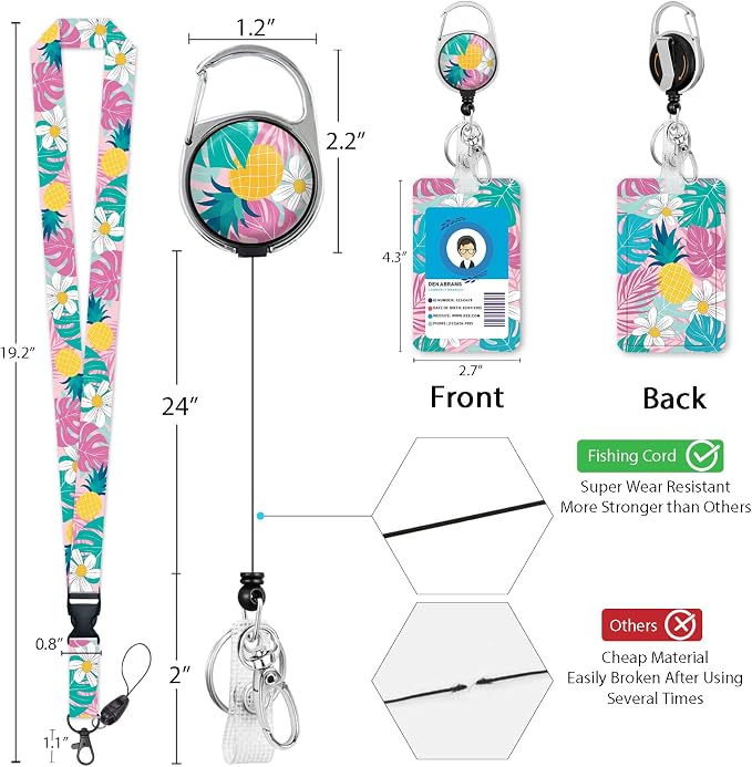 Giancomics Tropical Plant Lanyards - Image 5
