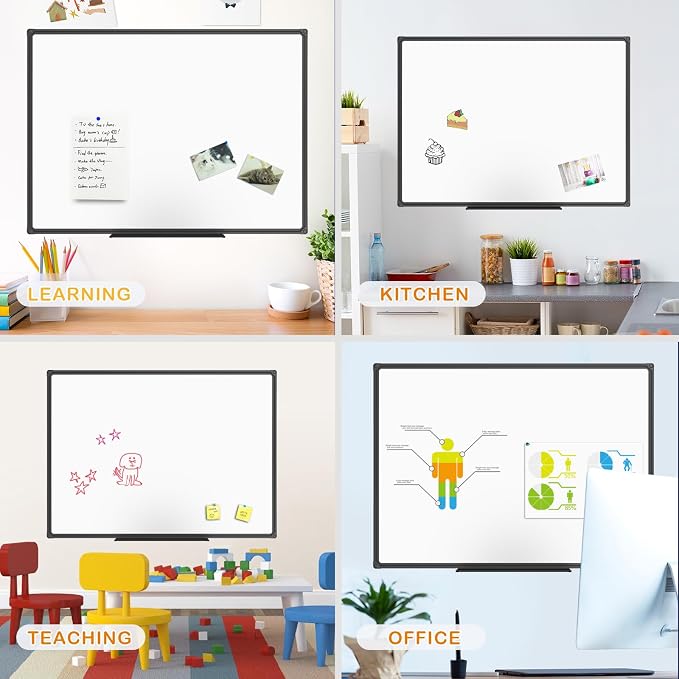 JILoffice Magnetic Whiteboard/White Board, Dry Erase Board 40 x 30 Inch - Image 3