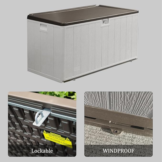 PATIOEASY 110GAL Deck Box - Image 5
