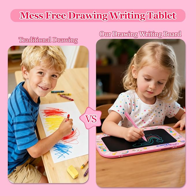 LCD Writing Tablet for Kids Toddler, 12Inch Colorful Reusable Erasable - Image 6