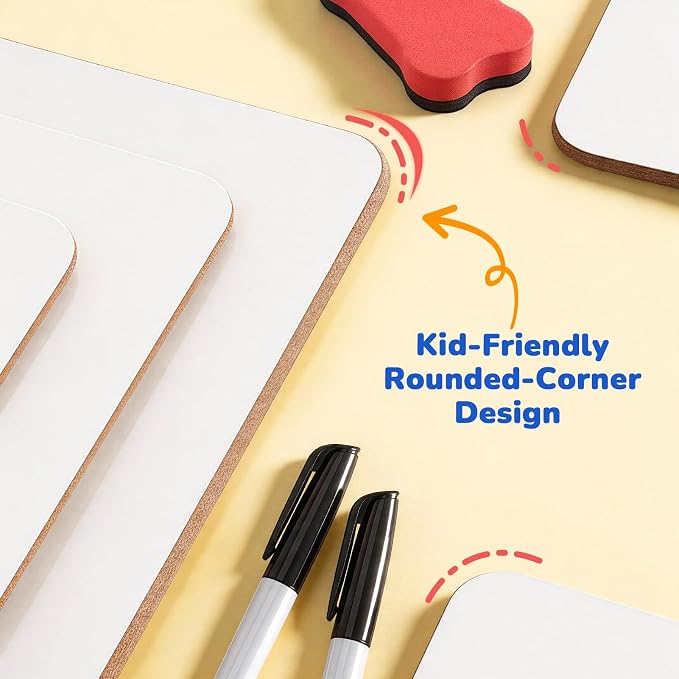 GAMENOTE 6 Pack Small Dry Erase Boards - Image 8