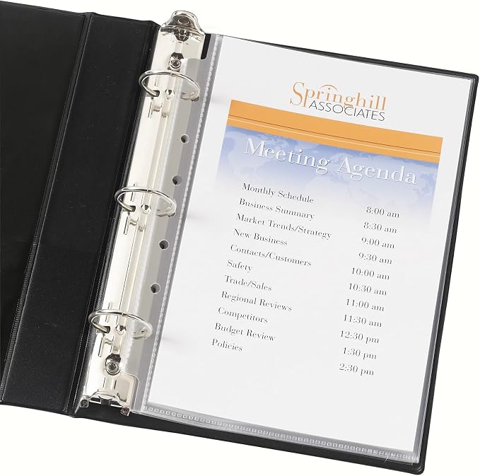 Avery Diamond Clear Heavyweight Sheet Protectors - Image 3