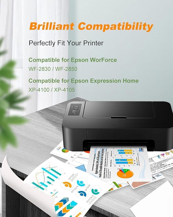 MILEKO 212XL Remanufactured Ink Cartridges Replacement for Epson 212 XL T212 Work for Epson Workforce WF-2850 WF-2830 Expression Home XP-4100 XP-4105 Printer (2 Black, Cyan, Yellow, Magenta, 5-Pack)-DeskLoop Office