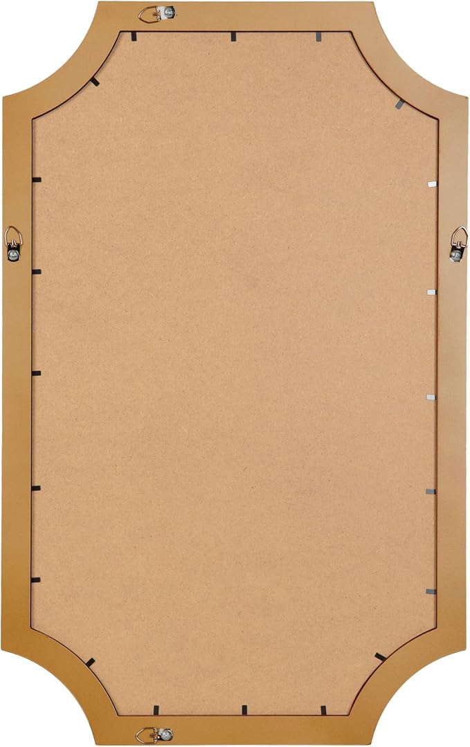 Kate and Laurel Holbrook Glam Framed Scallop Fabric Pinboard, 15 x 24, - Image 7