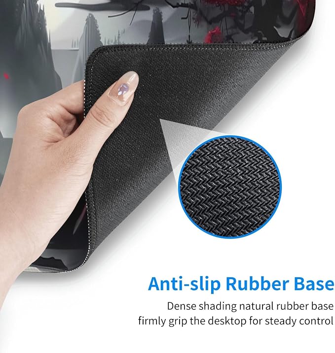 Gaming Mouse Pad Desk Pad, Extended Big Mouse Pad, 31.5x11.8 Inch Long Computer - Image 5