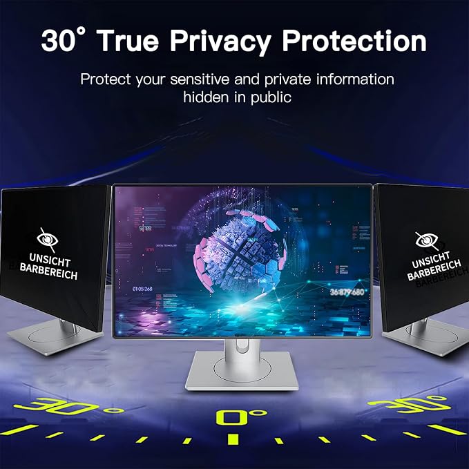 27 Inch Magnetic Hanging Computer Privacy Screen - Image 4