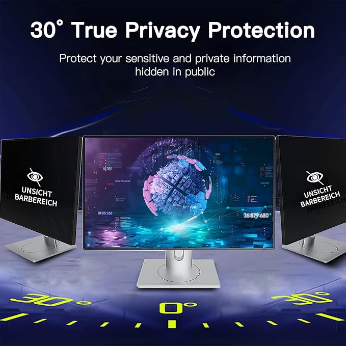 21.5 Inch Magnetic Hanging Computer Privacy Screen - Image 4