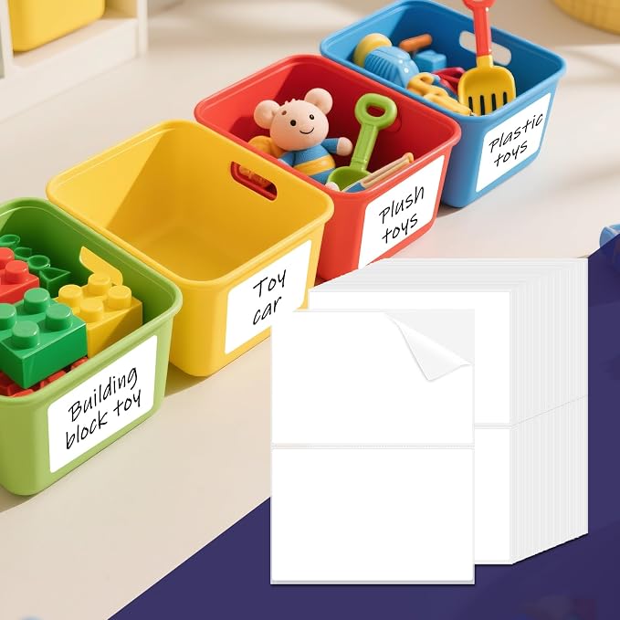 L LIKED 6"x4" Blank Removable Labels - Image 6
