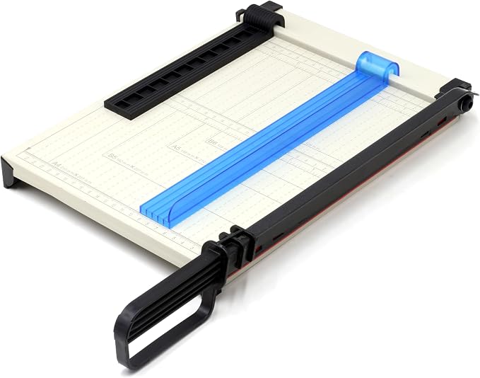 TEXALAN Paper Cutter Letter Size Paper Trimmer 12” Cut Length 12 Sheet Capacity - Image 5