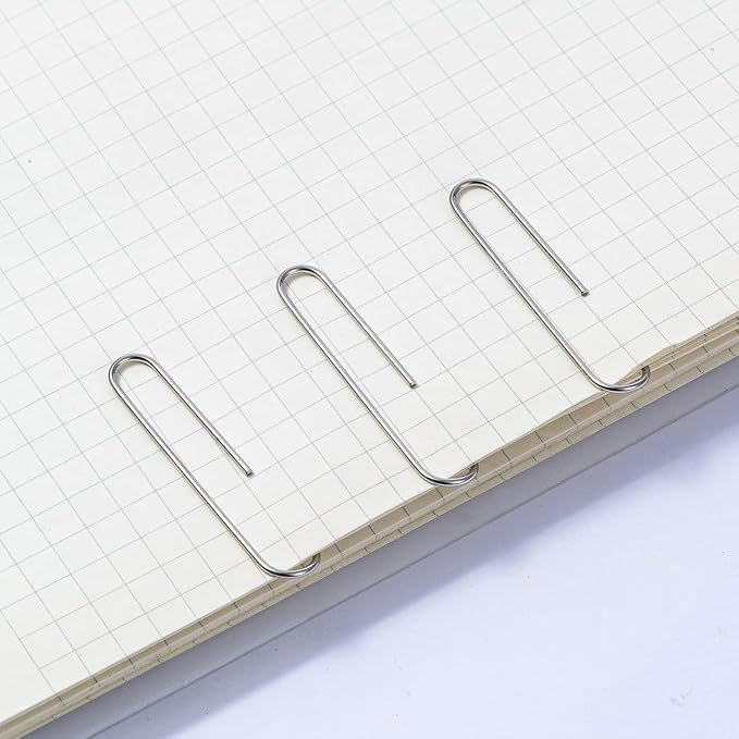 Shiny Silver Jumbo Paper Clips, 1.3 Inch & 2 Inch, School & Home, Document - Image 5