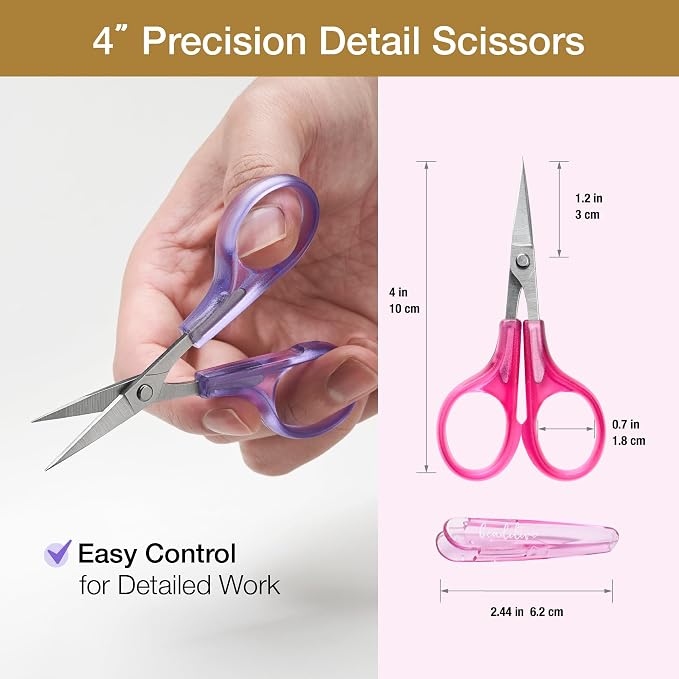 Beaditive High Precision Detail Scissors Set Sharp, Fine Tips | Paper Cutting - Image 10
