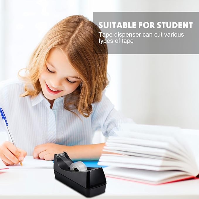 Colarr 30 Pack Desktop Tape Dispenser Non Skid Base Tape Dispensers Desk Tape Dispenser Tape Roll Dispenser for Office Home, Tape Not Included-DeskLoop Office