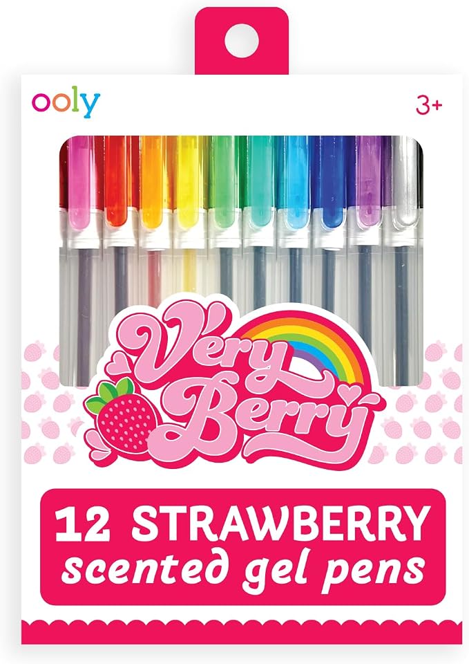Ooly Scented Very Berry Gel Pens Set of 12-0.7mm NIB by Ooly