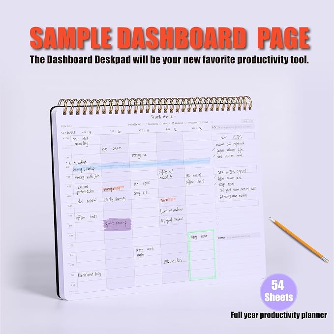 Weekly To Do List Planner with Hourly Schedule - Image 4
