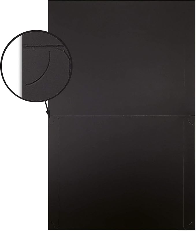 Better Office Products 25 Pack Black Certificate Holders, Diploma Holders - Image 6