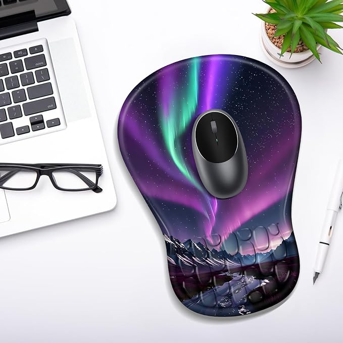 YIWEI Ergonomic Mouse Pad with Wrist Support - Image 7