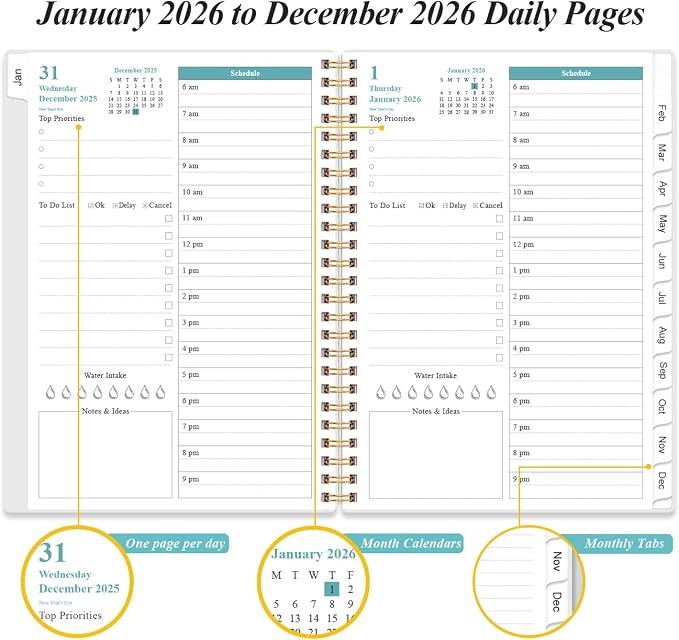 2026 Daily & Monthly Planner - Image 3
