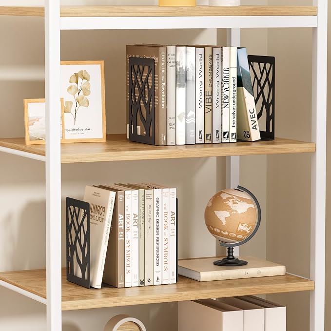 MaxGear Book Ends Tree Design Bookends - Image 6