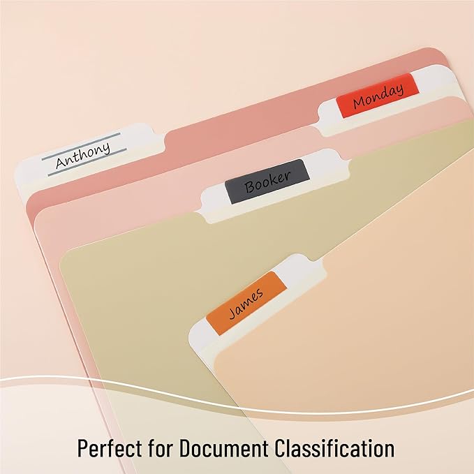 Mr. Pen- Sticky Index Tabs, 500 Pcs, 21 Sets, Colorful Sticky Tabs for Notebooks, Page Markers, Page Tabs for Binders, Page Tabs Sticky Tabs for Books, Notebook Tabs, Book Sticky Tabs for Notebooks-DeskLoop Office