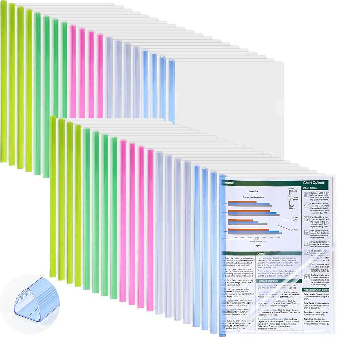 Mimorou 100 Pcs Clear Report Cover by Mimorou