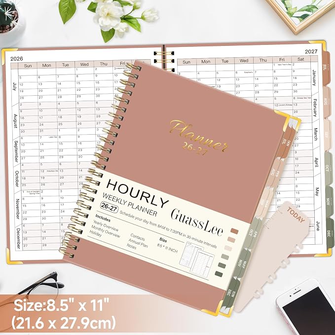 Large 2026-2027 Academic Planner, Weekly & Monthly Appointment Book from Jul. - Image 2