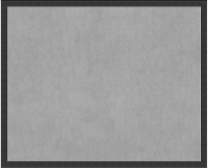 Amanti Art Black Framed Magnetic Board 34x42 X-Large Vision Board by AmantiArt