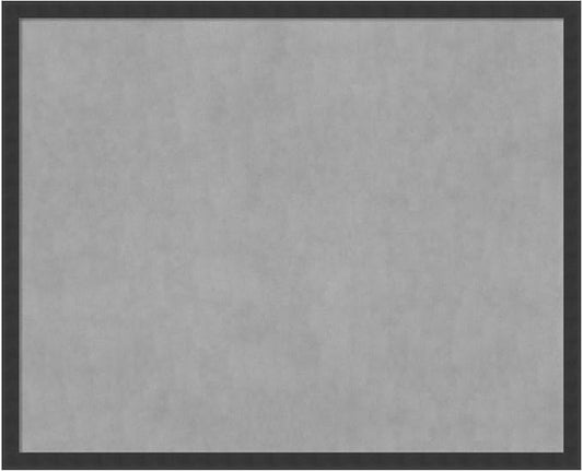 Amanti Art Black Framed Magnetic Board 34x42 X-Large Vision Board by AmantiArt