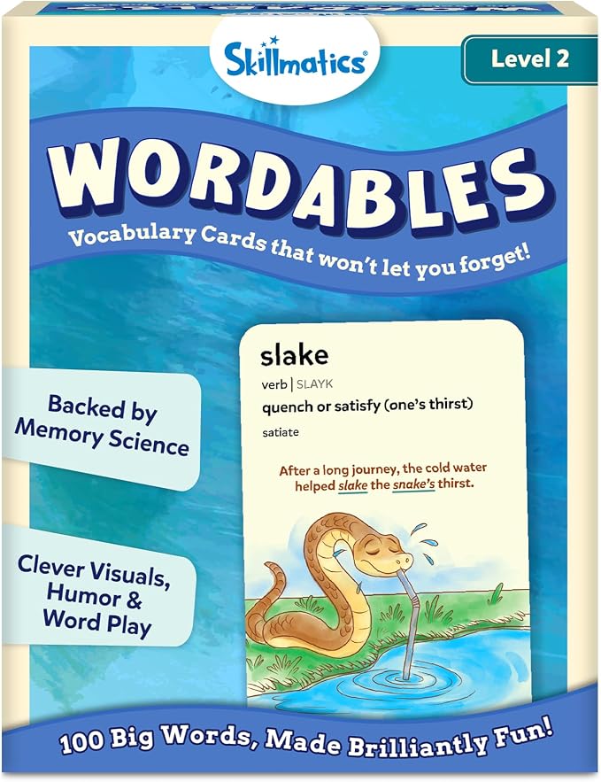 Skillmatics Vocabulary Flash Cards by Skillmatics