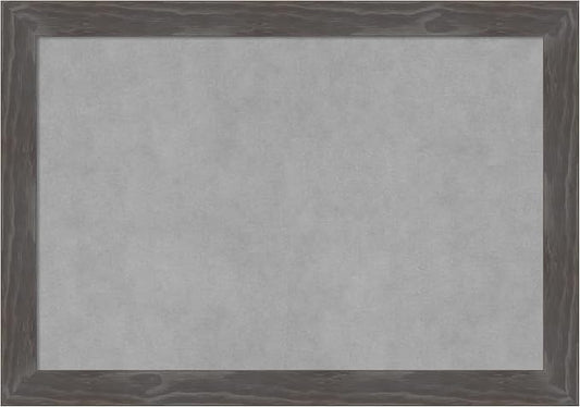 Amanti Art Grey Framed Magnetic Board 19x27 Medium Vision Board by AmantiArt