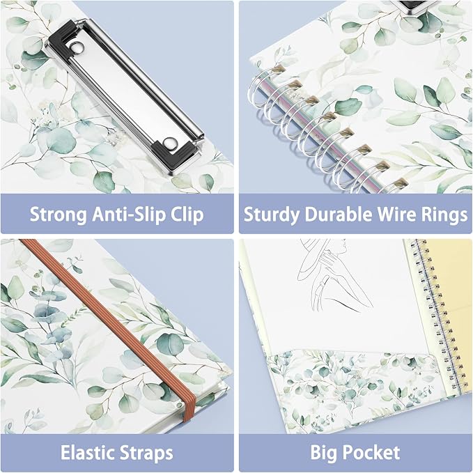 Rimilak Spiral Clipboard Folio - Image 5