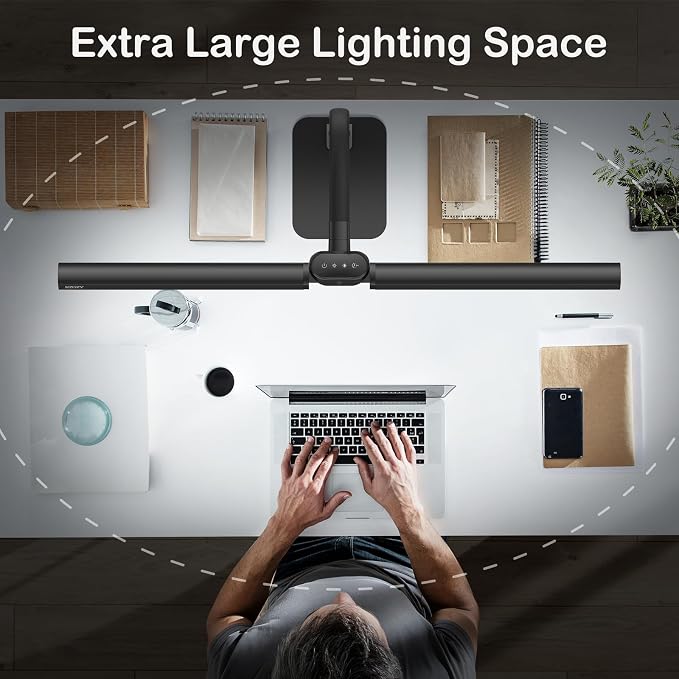 Desk Lamp with USB Charging Port - Image 4