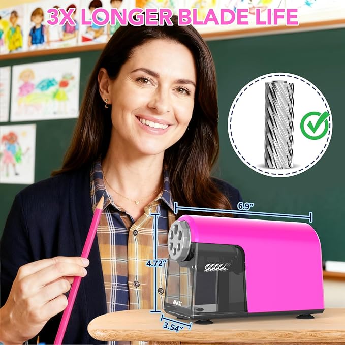 AFMAT Electric Pencil Sharpener - Image 3