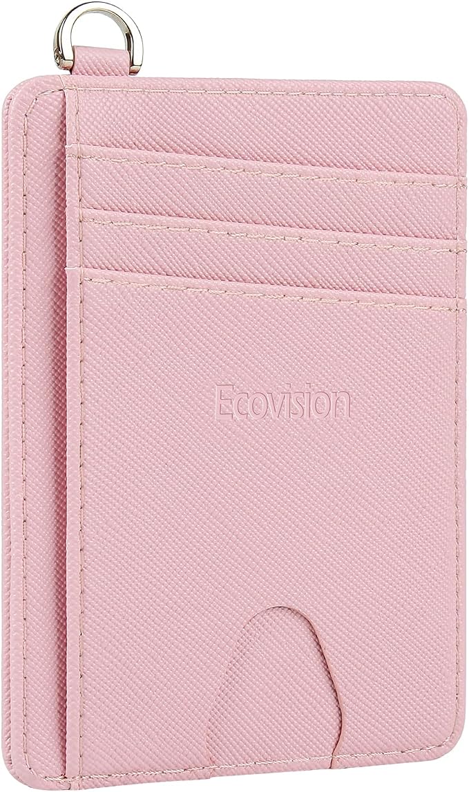 Slim Minimalist Front Pocket Wallet, RFID Blocking Credit Card Holder Wallet - Image 2