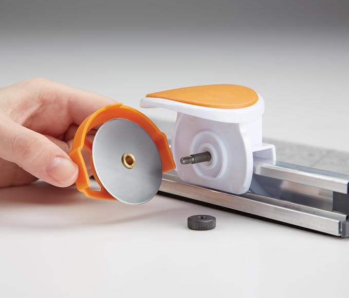 Fiskars Rotary Cutter and Ruler, Quilting Ruler, Rotary Cutter - Image 6