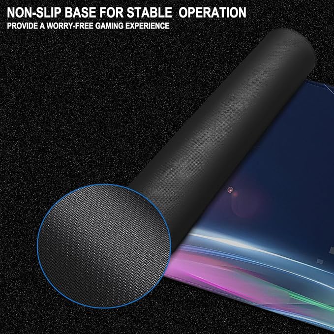 Large Extended Gaming Mouse Pad, 31.5" x15.7" Large Mat - Image 5