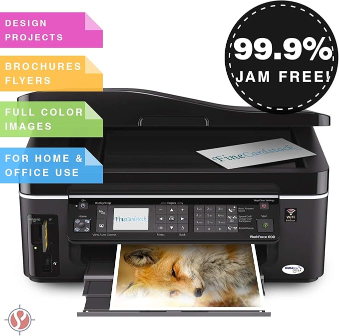 Gloss Digital Paper – Perfect for Color Laser Printing, Design Proposals, Flyers and Brochures | 8.5" x 14" | Glossy 80lb Text (32lb Bond) Paper | 94 Bright | Acid Free, Coated Finish | 100 Sheets-DeskLoop Office