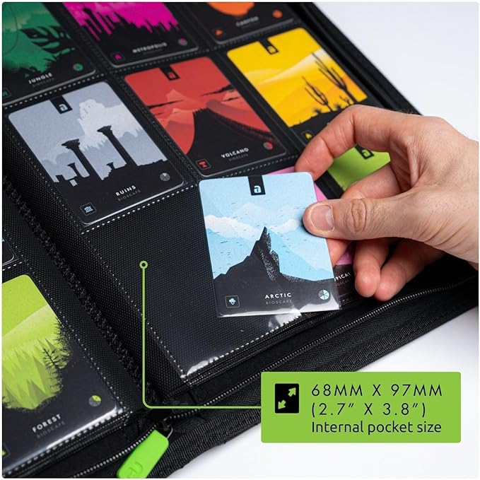 Vault X 9 Pocket Zip Binder, 360 Cards, Exo-Tec Material, 20 Side-Loading Pages - Image 5
